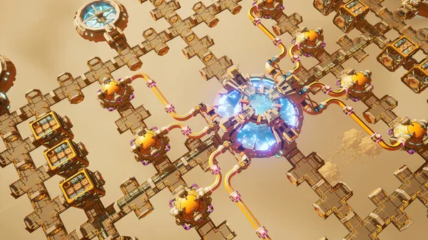 Outworld Station invisible logistics system