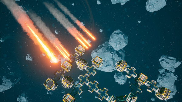 Outworld Station solar panel array